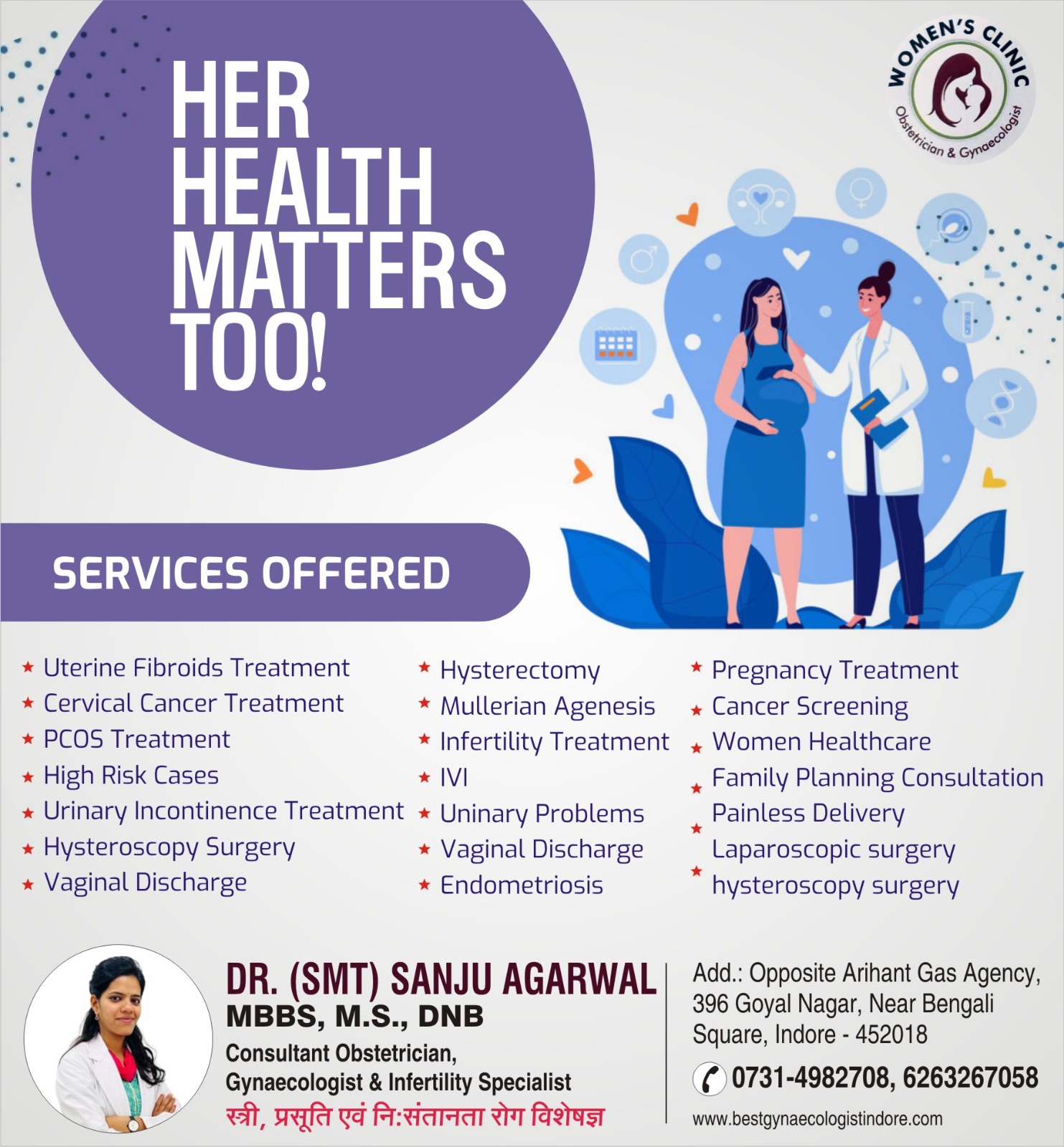 Best Gynecologist in Indore