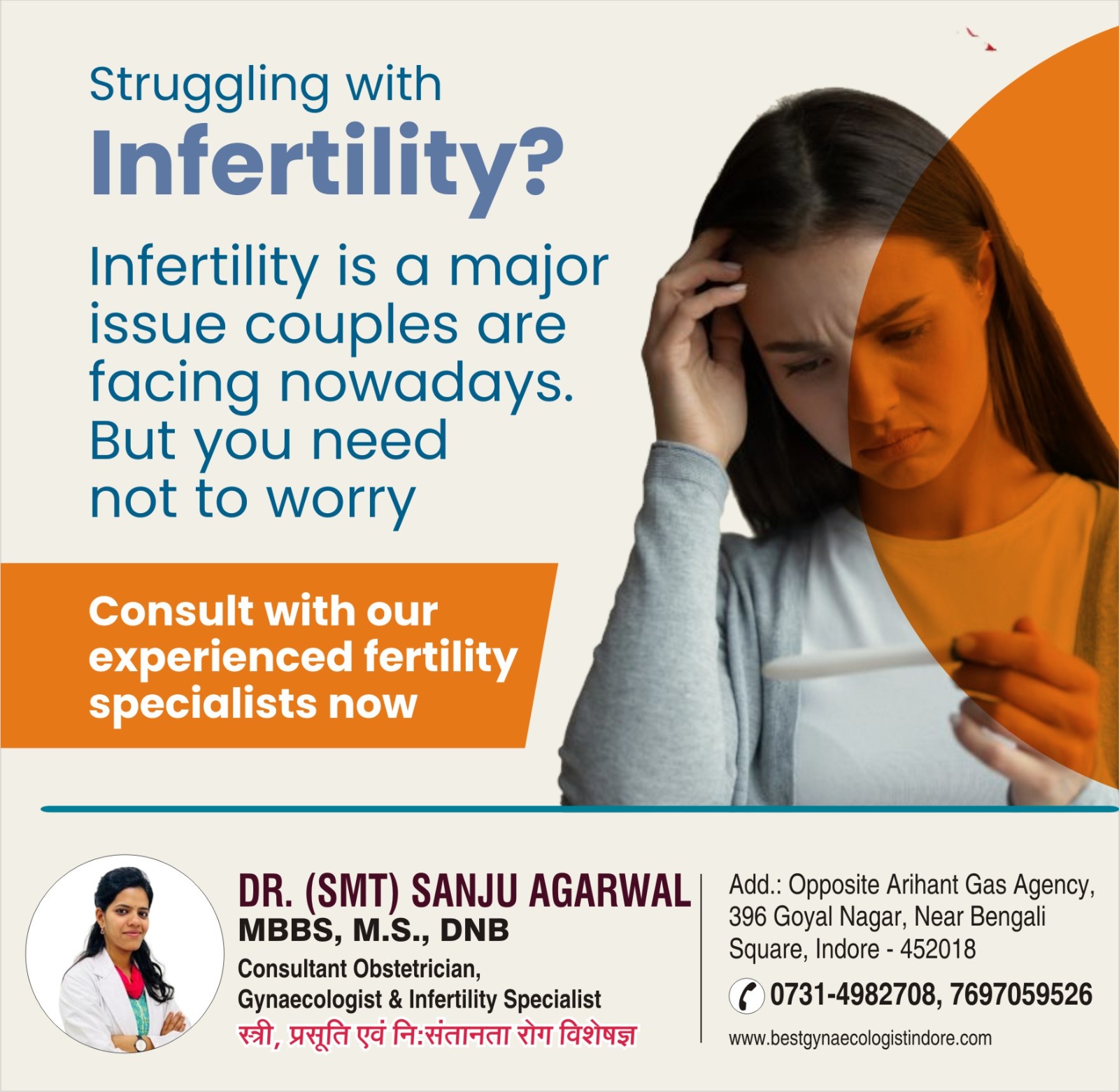 Best Gynecologist for Infertility Treatment in Indore