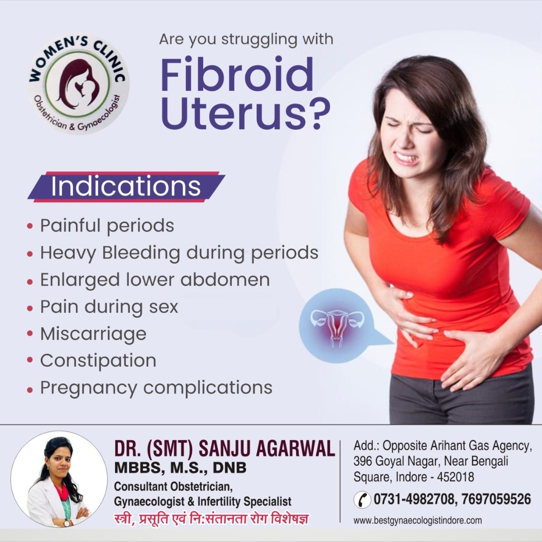 Best Doctor For Uterine Fibroids Treatment In Indore